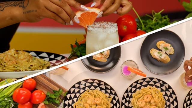 S01:E01 - We Make $500 3-Course Meals! | Food Battle
