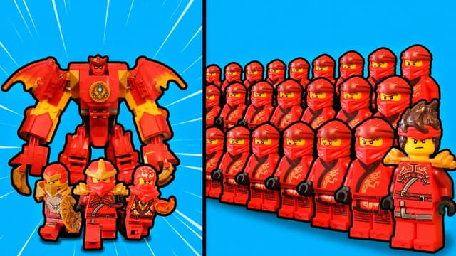 S01:E04 - I Fixed Terrible Ninjago 4+ Sets... + I Built a HUGE Ninjago KAI Army... + I Built Lego Sets Without Spending Any Money...