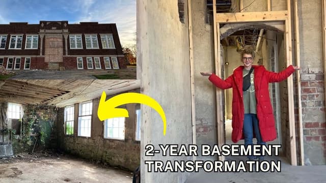 S01:E05 - CREEPY BASEMENT TRANSFORMATION TIMELAPSE