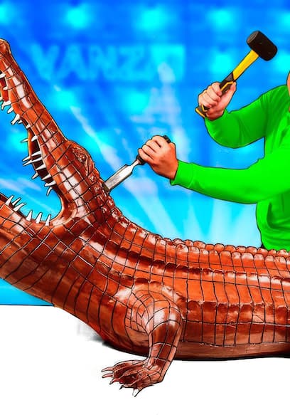 S01:E05 - Real Sized Chocolate Crocodile poster
