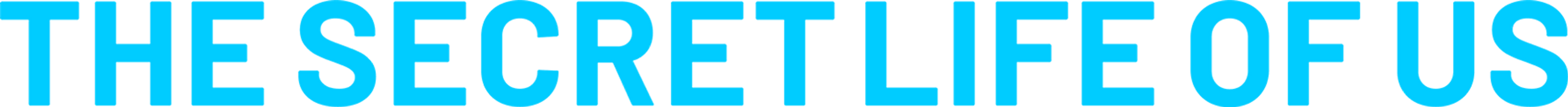 The Secret Life of Us