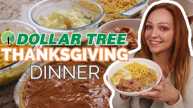 T01:C09 - S01:E09 - $20 Dollar Tree Thanksgiving Dinner
