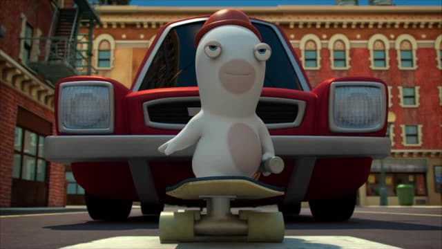 Watch Rabbids Invasion (Doblado) S03:E10 - El Rabbid radioactivo/Los ...