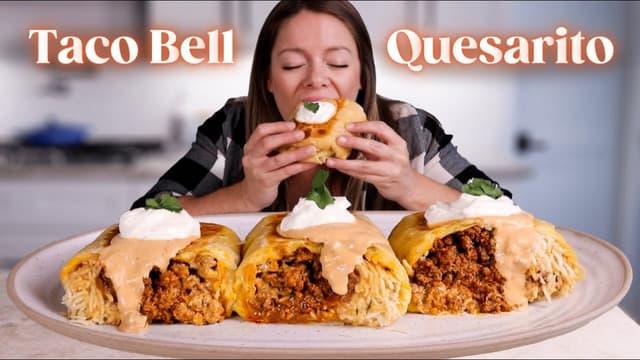 S01:E06 - I Made the Discontinued Taco Bell Quesarito at Home - the Hunger Diaries TV