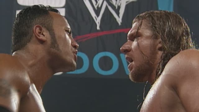 S03:E01 - Triple H vs. The Rock