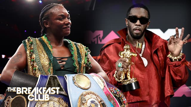 S01:E143 - Diddy Wants to Become an Anti-Domestic Violence Advocate, Claressa Shields Says Laila Ali Declined Her Offer to Fight + More