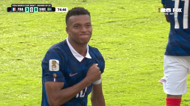 S2026:E221 - Kylian Mbappé Finishes Brilliant Michael Olise Assist to Extend France's Lead Against Sweden