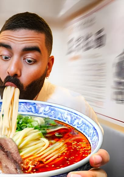 Póster de S01:E03 - Italian Chef Tries Chinese Hand-Pulled Noodles for the First Time