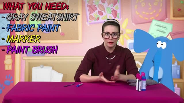 S03:E09 - Elephant Shirt DIY