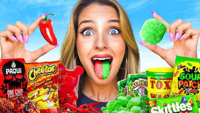 S02:E12 - Spicy vs. Sour Food Challenge