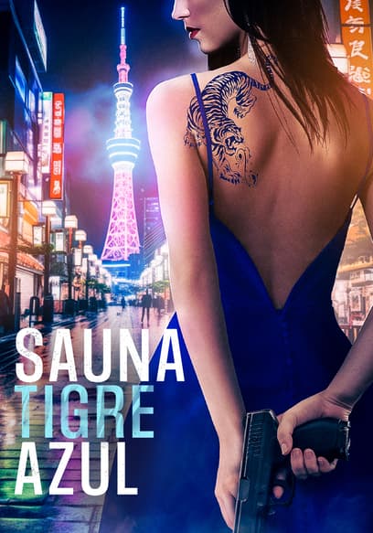 Sauna tigre azul