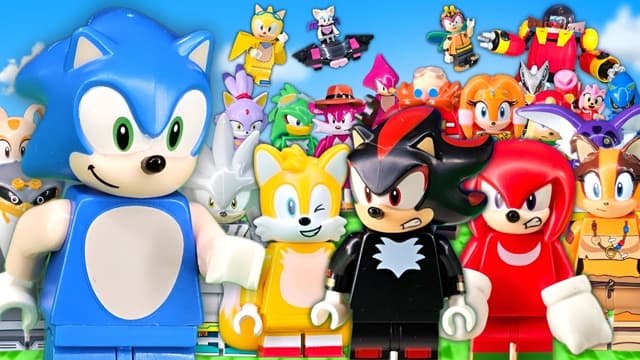 S01:E10 - Building Every Sonic Character and a Cursed Monster in LEGO