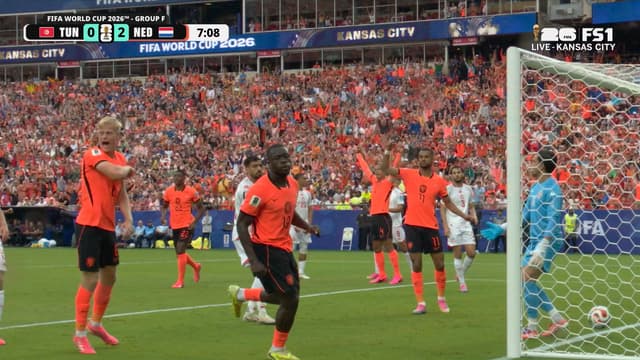 S2026:E161 - Brian Brobbey Extends Netherlands’ Lead With Goal vs. Tunisia