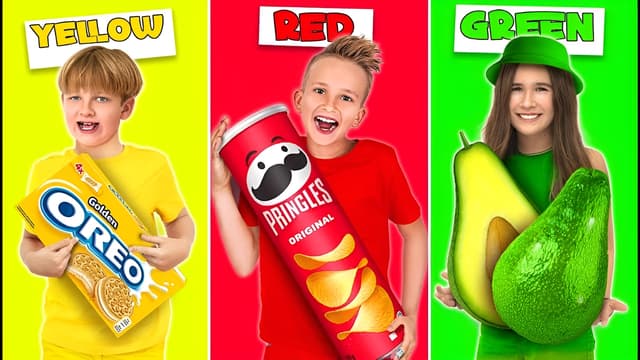 S01:E12 - Eating Only One Colored Food for 24 Hours