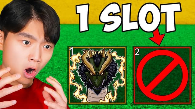 S02:E07 - Beating EVERY Boss in Blox Fruits With Only 1 Slot
