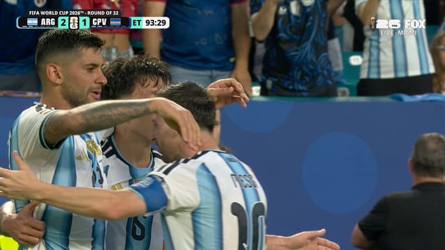 S2026:E248 - Argentina Extra-Time Goal, Lisandro Martínez Scores Go-Ahead Goal vs. Cape Verde