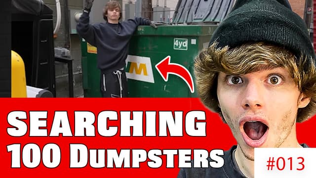 S01:E12 - I Searched 100 Dumpsters, Here's What I Found Dumpster Diving