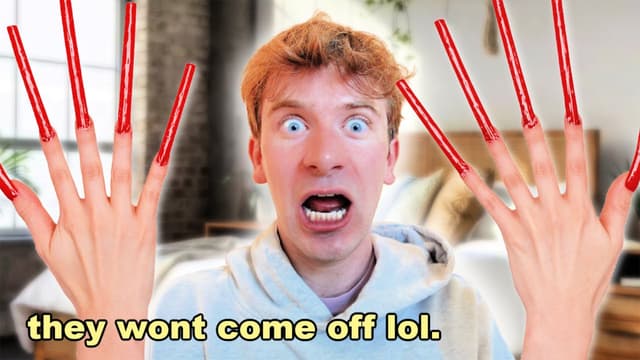 S01:E20 - WEARING 12 INCH NAILS FOR THE ENTIRE DAY 
