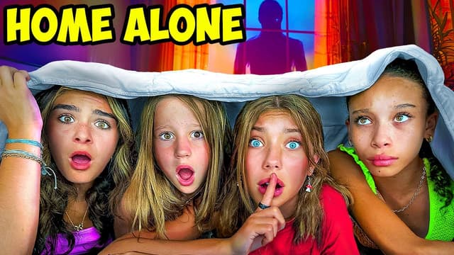 S01:E108 - Sleepover Home Alone, No Parents Ft. Nastya