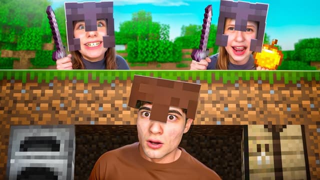 S01:E02 - Minecraft Manhunt Sisters vs Speedrunner