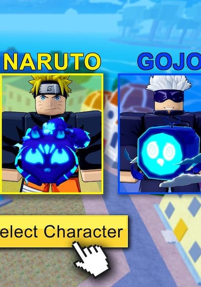 Póster de S01:E10 - Blox Fruits, but Anime Characters Decide My Powers