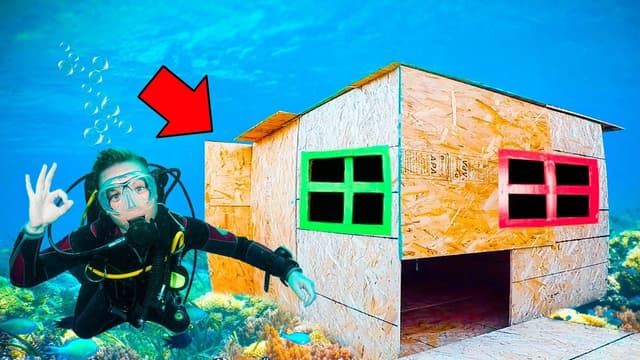 S01:E01 - Ultimate Underwater Box Forts!