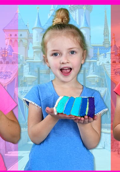 S01:E18 - Eating Only One Color Food at Disneyland With Kin Tin and RoRo! Fun Rides, Mickey Mouse, Challenges poster