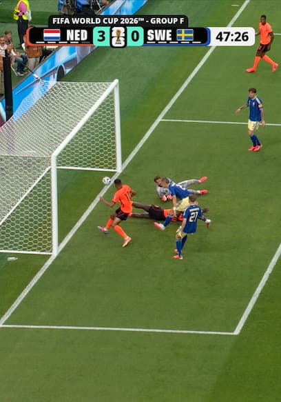 Cody Gakpo Extends Netherlands’ Lead With Goal vs. Sweden poster