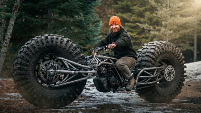 S01:E01 - Hydraulic Steer Monster Chopper Build