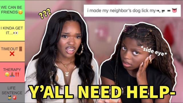 S01:É04 - S01:E04 - Exposing Your Most Disturbing Confessions... I'm Done & Ranking Your Worst Confessions | You Guys Have Serious Issues