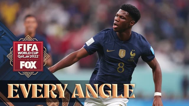 S01:E12 - Aurélien Tchouaméni makes a STATEMENT after scoring for France in the 2022 FIFA World Cup