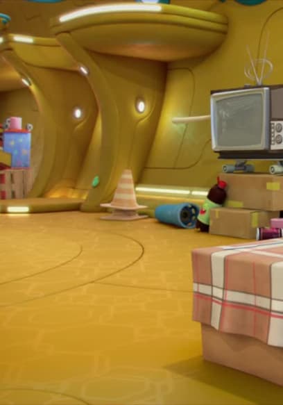 Watch Rabbids Invasion (Doblado) S04:E25 - The Castaway Rabbid-Part 1 ...