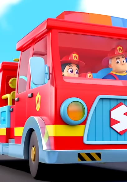 S01:E03 - Wheels on the Firetruck and More Outdoor Rhymes for Toddlers poster