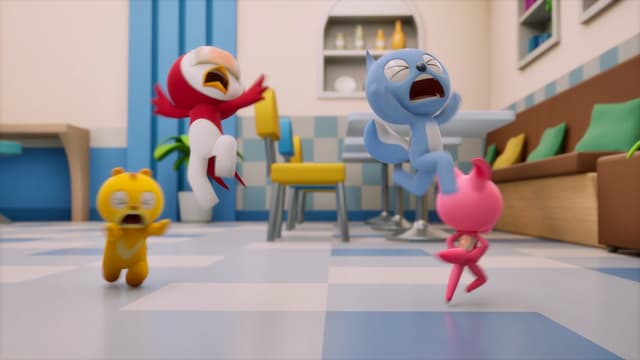 S01:E06 - Heat Attack in Blue City! / Showdown With the Shoe Ninja