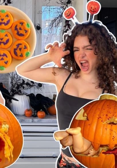 S05:E15 - Pumpkin Carving and Halloween Baking Challenge! poster