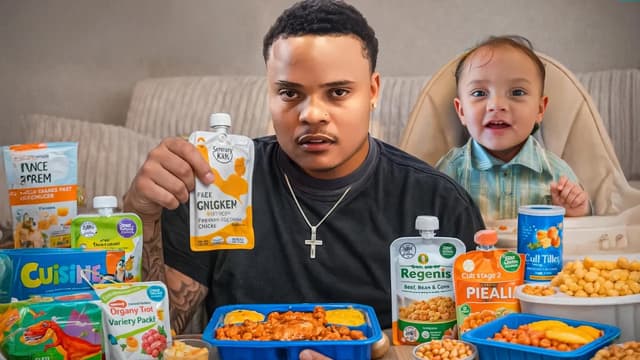 S01:E05 - Surviving 24 Hours Eating ONLY Baby Food With My Toddler