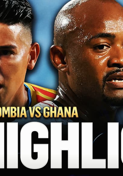 Colombia vs. Ghana poster