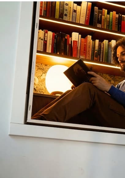 S01:E09 - I Built a Tiny Library on My Stairs poster