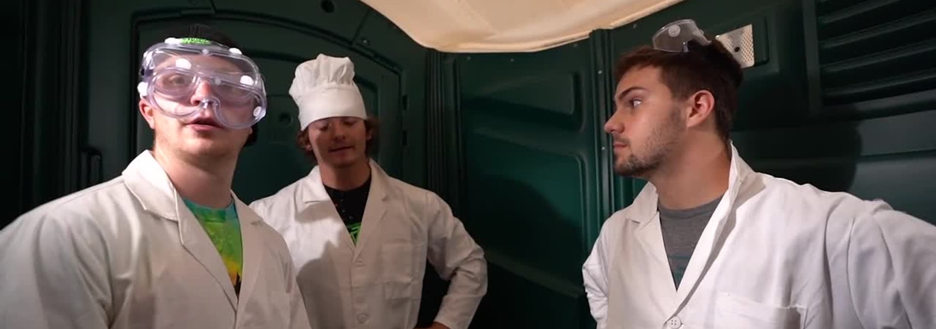 Watch Unspeakable S03:E06 - Last to Leave the Porta Potty Challenge ...