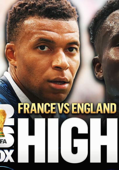 Póster de France vs. England