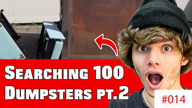 S01:E13 - I Searched 100 Dumpsters, Here's What I Found Dumpster Diving Part 2