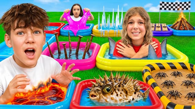 S01:E04 - Giant Board Game With Pools in Real Life