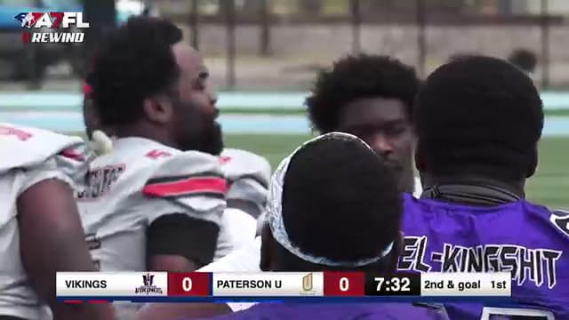 S01:E01 - Baltimore Vikings vs Paterson U