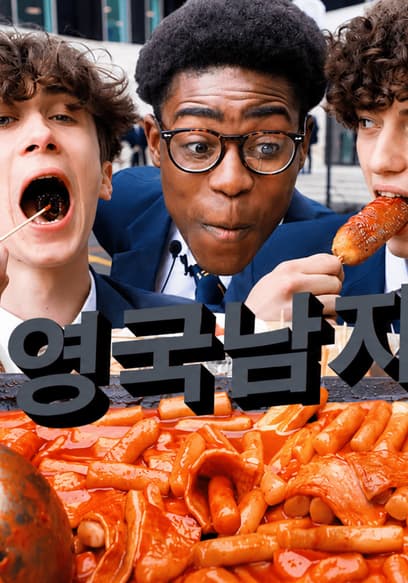 S01:E09 - British High Schoolers Try Korean Street Food for the First Time! poster