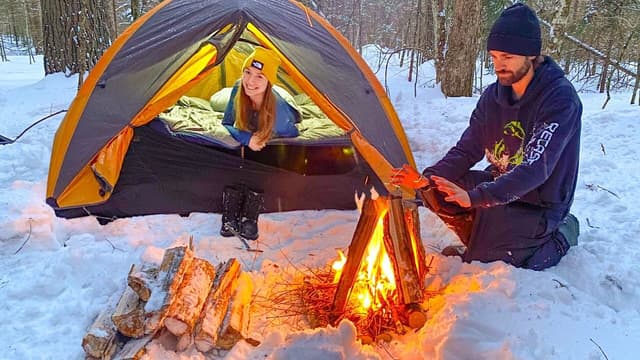 S01:E02 - Winter Camping With Summer Tent
