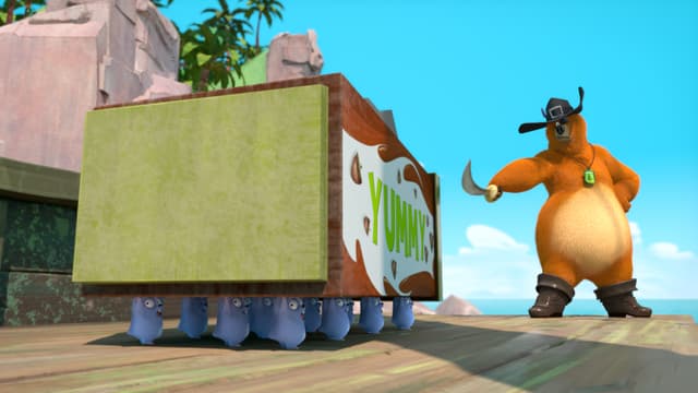 S03:E17 - Unpractical Cabin // The Bear, The Frog And The Mosquito // Musical Battle // Day And Night