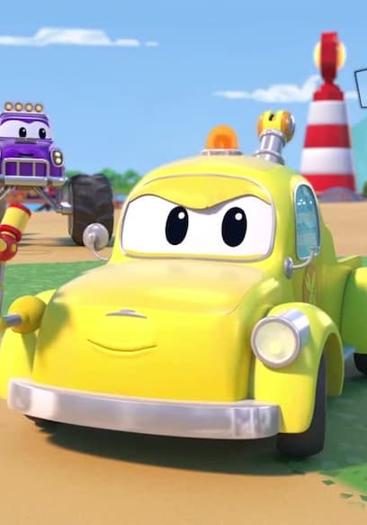 S01:E14 - The Baby Firetruck / the ROBOT POLICE CAR / the No Gravity Crocodile / Playing Basketball / Thanksgiving With Friends poster