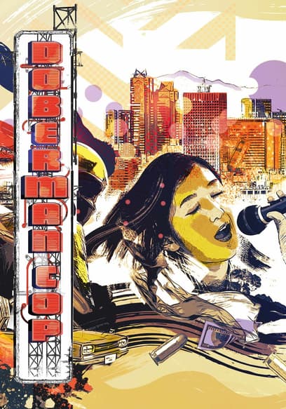 Doberman Cop poster