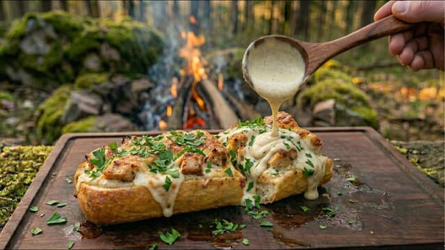 S01:E01 - Epic Chicken Alfredo in Rain