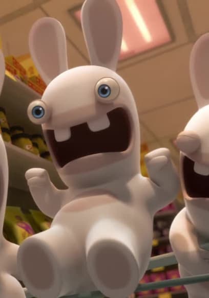 S01:E25 - Rabbid 2.0 / Rabbid Undies / Sneezy Rabbid poster
